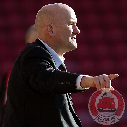 Jim Duffy issues instructions to his team.