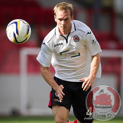 Craig McLeish in action on his debut.