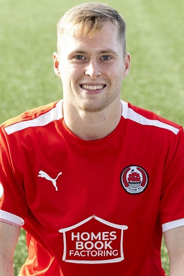 Clyde FC 2023/24 headshot for Barry Cuddihy