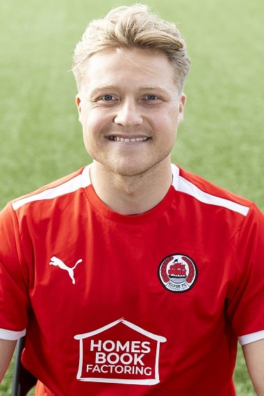 Clyde FC 2023/24 headshot for Peter Grant