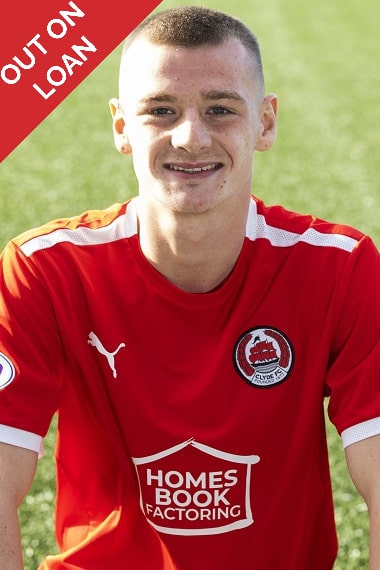 Clyde FC 2023/24 headshot for Josh McCulloch