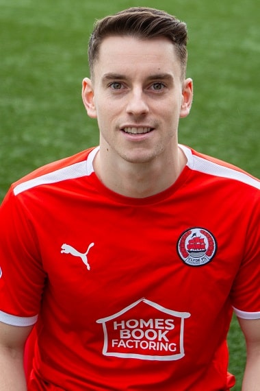 Clyde FC 2023/24 headshot for Robbie Leitch