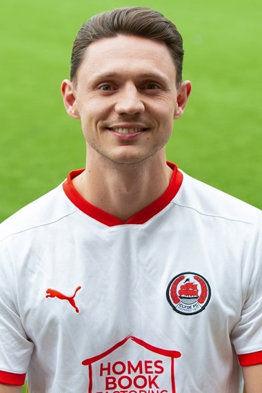 Clyde FC 2024/25 headshot for Craig Howie