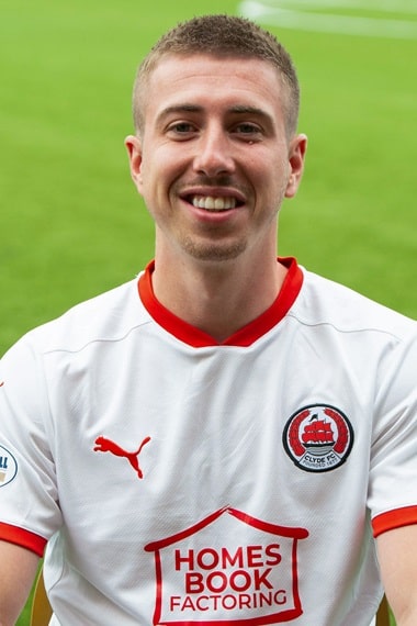 Clyde FC 2024/25 headshot for Darren Hynes