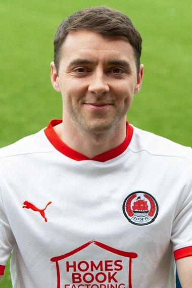 Clyde FC 2024/25 headshot for Darren Lyon
