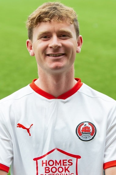 Clyde FC 2024/25 headshot for Dom Docherty