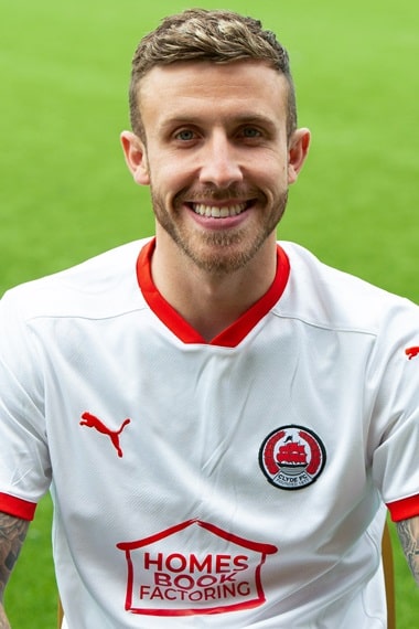 Clyde FC 2024/25 headshot for Lee Hamilton