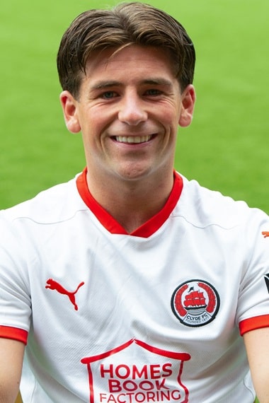 Clyde FC 2024/25 headshot for Liam Scullion