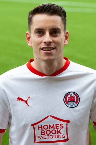 Clyde FC 2024/25 headshot for Robbie Leitch