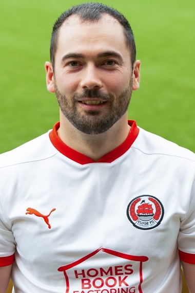 Clyde FC 2024/25 headshot for Ross Lyon