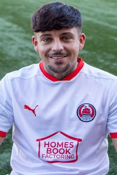 Clyde FC 2024/25 headshot for Conor Scullion