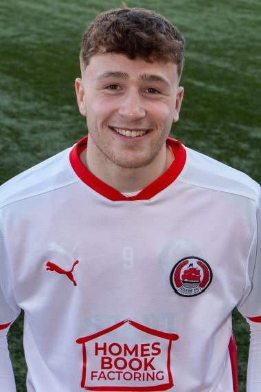 Clyde FC 2024/25 headshot for Taylor Sutherland