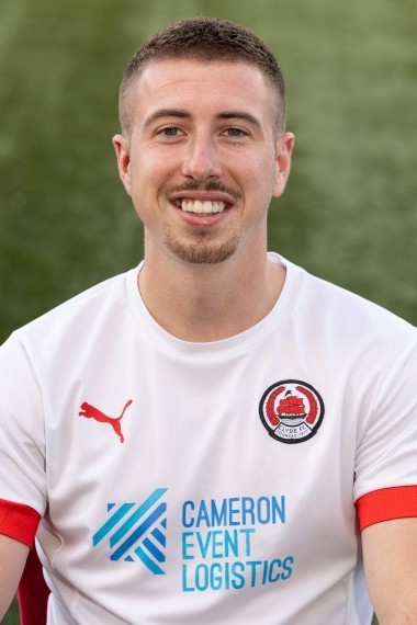 Clyde FC 2025/26 headshot for Darren Hynes