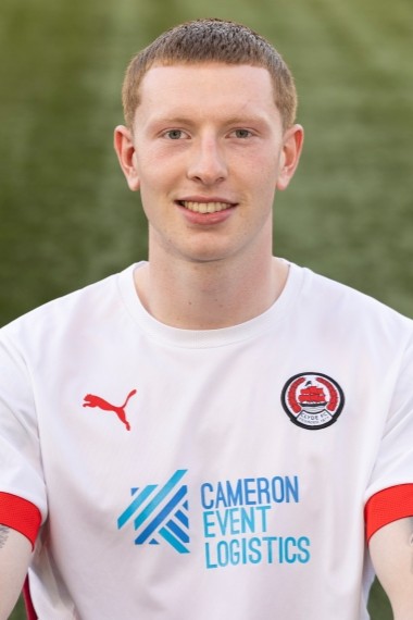 Clyde FC 2025/26 headshot for Logan Dunachie