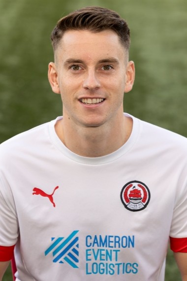 Clyde FC 2025/26 headshot for Robbie Leitch