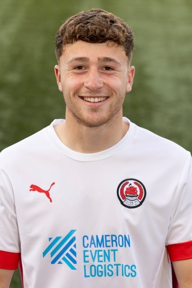 Clyde FC 2025/26 headshot for Taylor Sutherland