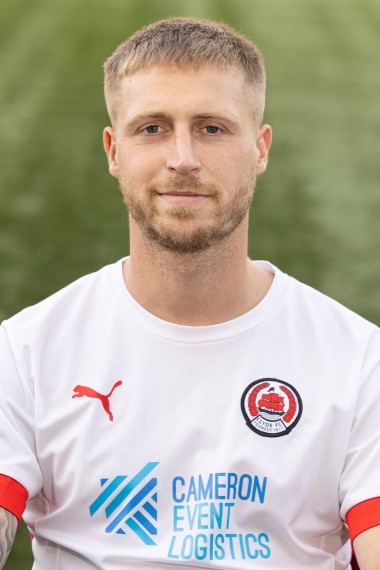 Clyde FC 2025/26 headshot for Tommy Robson