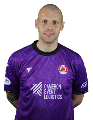 Clyde FC 2026/27 headshot for Danny Terry