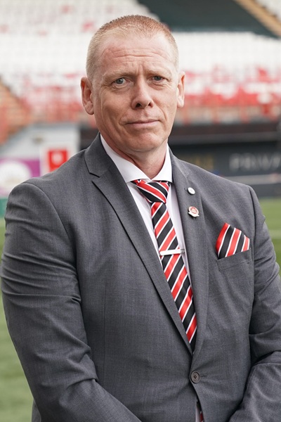 Graeme Kelly Clyde FC Director Graeme Kelly